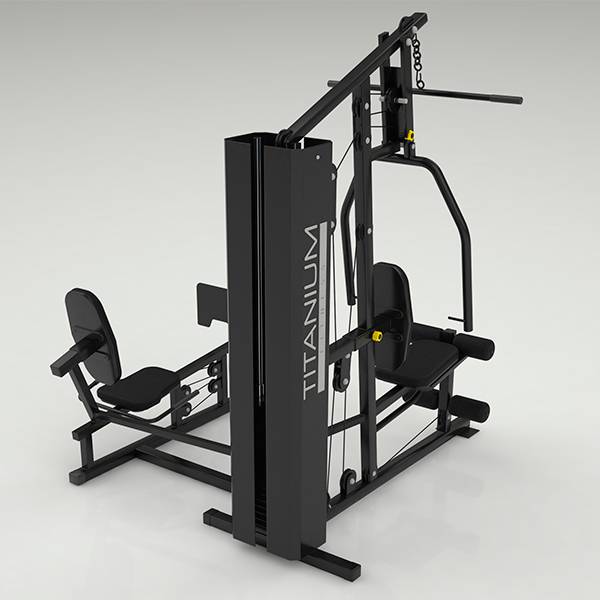 Multiestação Titanium Fitness GC57 com Leg Press