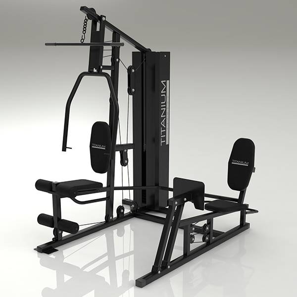 Multi Estação de Musculação Profissional com Leg Press 4 to Gym-prof alto  tráfego - TF Store